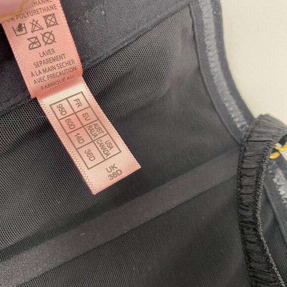 Agent Provocateur Melody Black Basque 36D - Picture 6 of 9